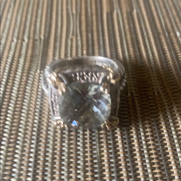 Sterling Silver end 14k gold ring - Picture 4 of 8